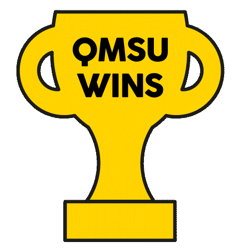 Qmsu Sticker by Queen Mary Students' Union