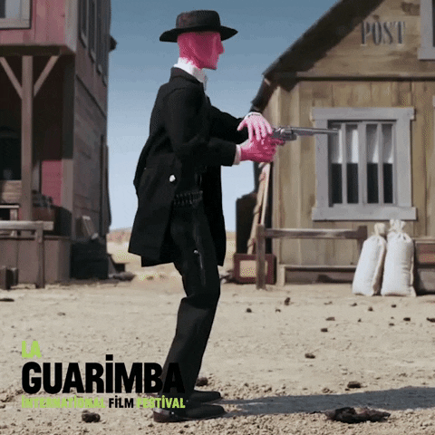 Shooting Wild West GIF by La Guarimba Film Festival