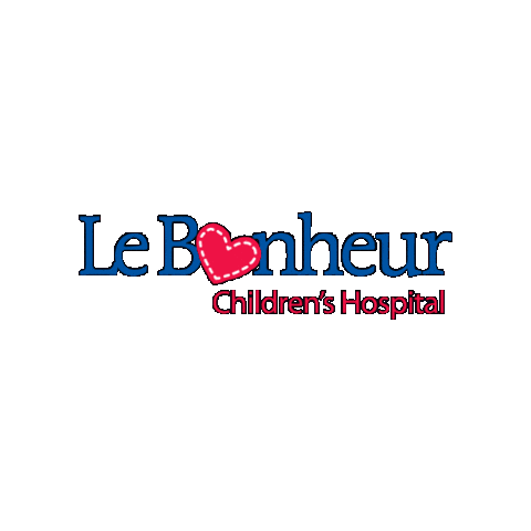 Le Bonheur Heart Sticker by Le Bonheur Children's Hospital