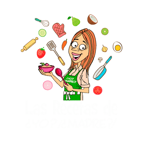 Recetas Yo Madre Sticker by YoMadre