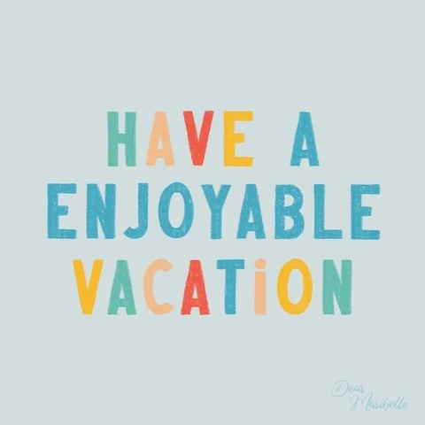 Summer Vacation GIF