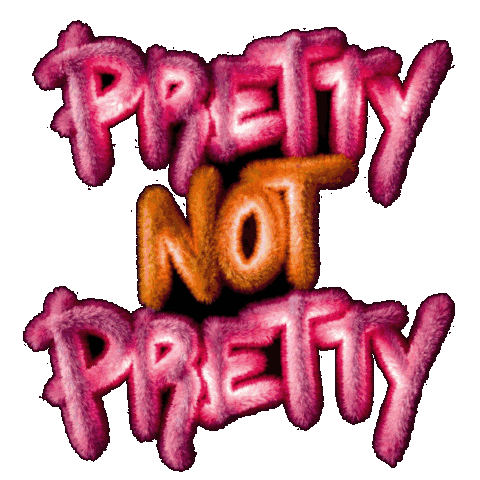 Pretty Not Pretty Sticker
