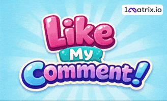 Trending Like Comment Share GIF by 1Matrix.io