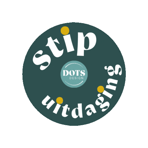 Dots Stippen Sticker by Julia from DotsDesign