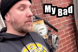 Sorry Pittsburgh GIF by Mike Hitt