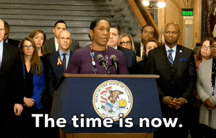 The Time Is Now Illinois GIF by GIPHY News
