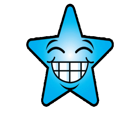 Happy Shooting Stars Sticker by Pixel Parade App