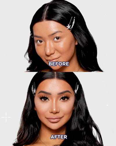 makeup transformation GIF by dragunbeauty