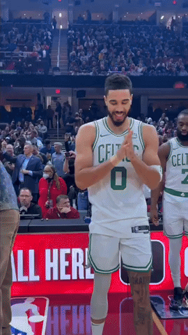 Happy Boston Celtics GIF by NBA