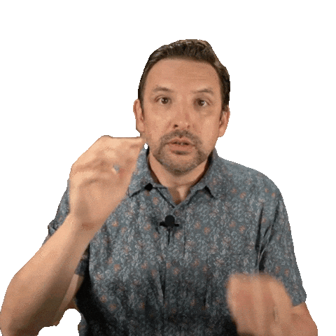 Gasp Wow Sticker by Black Swamp Percussion