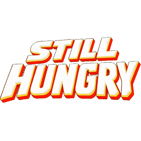 Still Hungry Sticker by DiscoPastrami