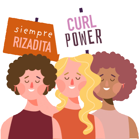 Mariacurlyhair Sticker by oilymoilyshop