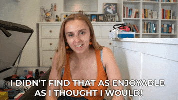 Disappointed Not For Me GIF by HannahWitton