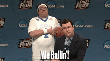 We Ballin March Madness GIF by Saturday Night Live