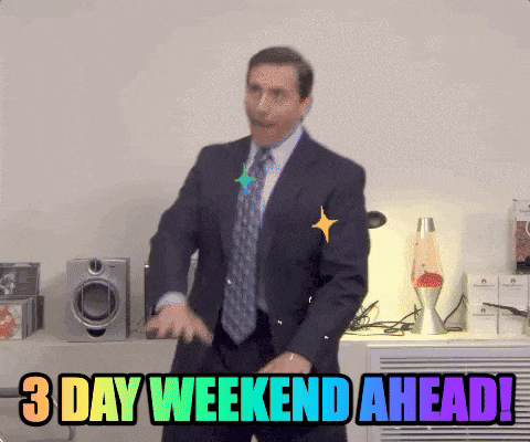 3 day weekend