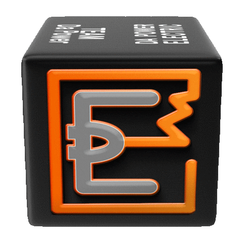 Da Power Electric Sticker