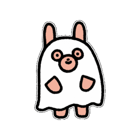 Halloween Ghost Sticker
