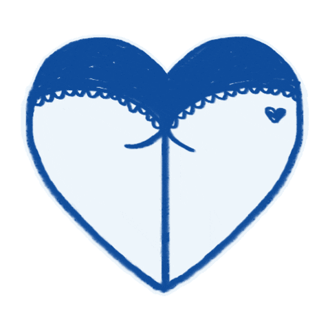 Heart Sticker by Blue Medical Spa
