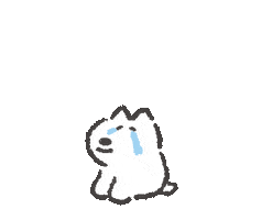 Dog 哭 Sticker