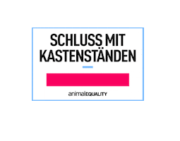Animal Equality Germany Sticker