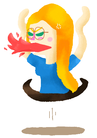 Angry Fire Sticker by EncontroNaRodoviaria