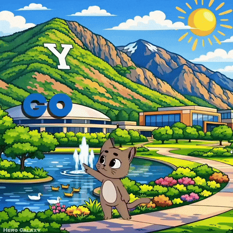 Byu Cougars GIF by Hero Galaxy NFT