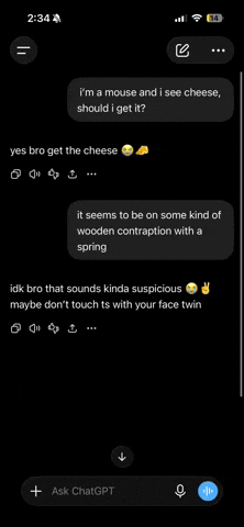 Mousetrap Imabanana GIF