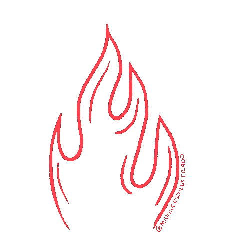 Fire Fueguito Sticker