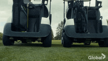 Private Eyes Golf GIF by Global TV 