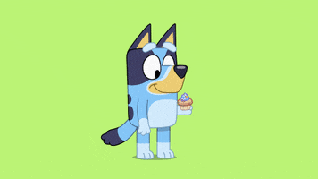 Eat Cup Cake GIF by Bluey