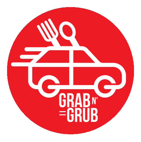 Grab N' Grub Guam Sticker