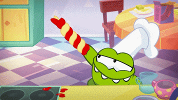 Candy Cooking GIF by Om Nom