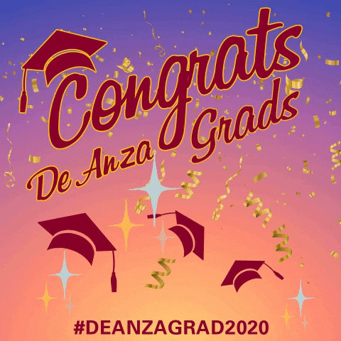 Deanzagrad2020 GIF by DeAnzaCollege