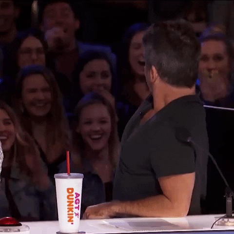 surprised americas got talent GIF by Got Talent Global