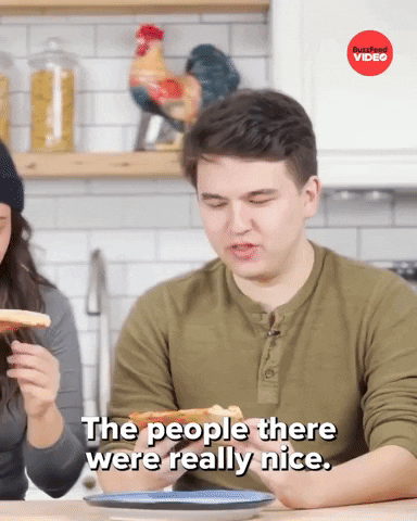 Nice People Pizza GIF by BuzzFeed