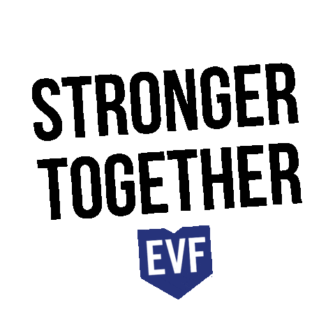 Stronger Together Fitness Sticker by EVF Performance