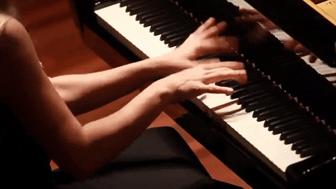 Piano Fingers GIFs - Get the best GIF on GIPHY