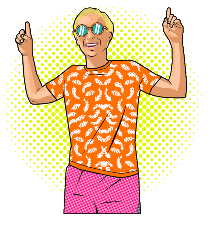 Fun Birthday Sticker by PORRINI