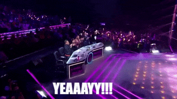 Standing Ovation Yes GIF by Indonesian Idol