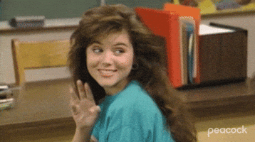 Saved By The Bell Flirt GIF by PeacockTV