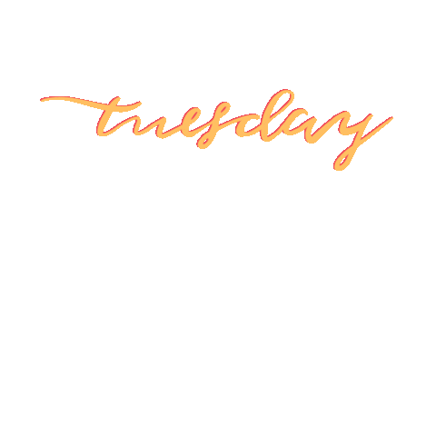 Tuesday Sticker