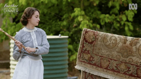 Back In Time Cleaning GIF by ABC TV + IVIEW