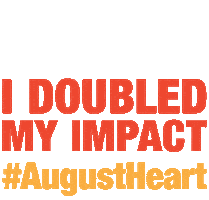 AugustHeart Sticker