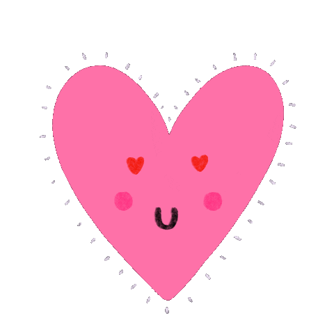 In Love Smile Sticker by Julia Ludolf