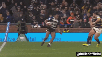Rugby League Running GIF by Hull FC