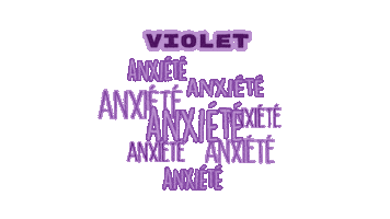 violet defiemotions Sticker by Jenny