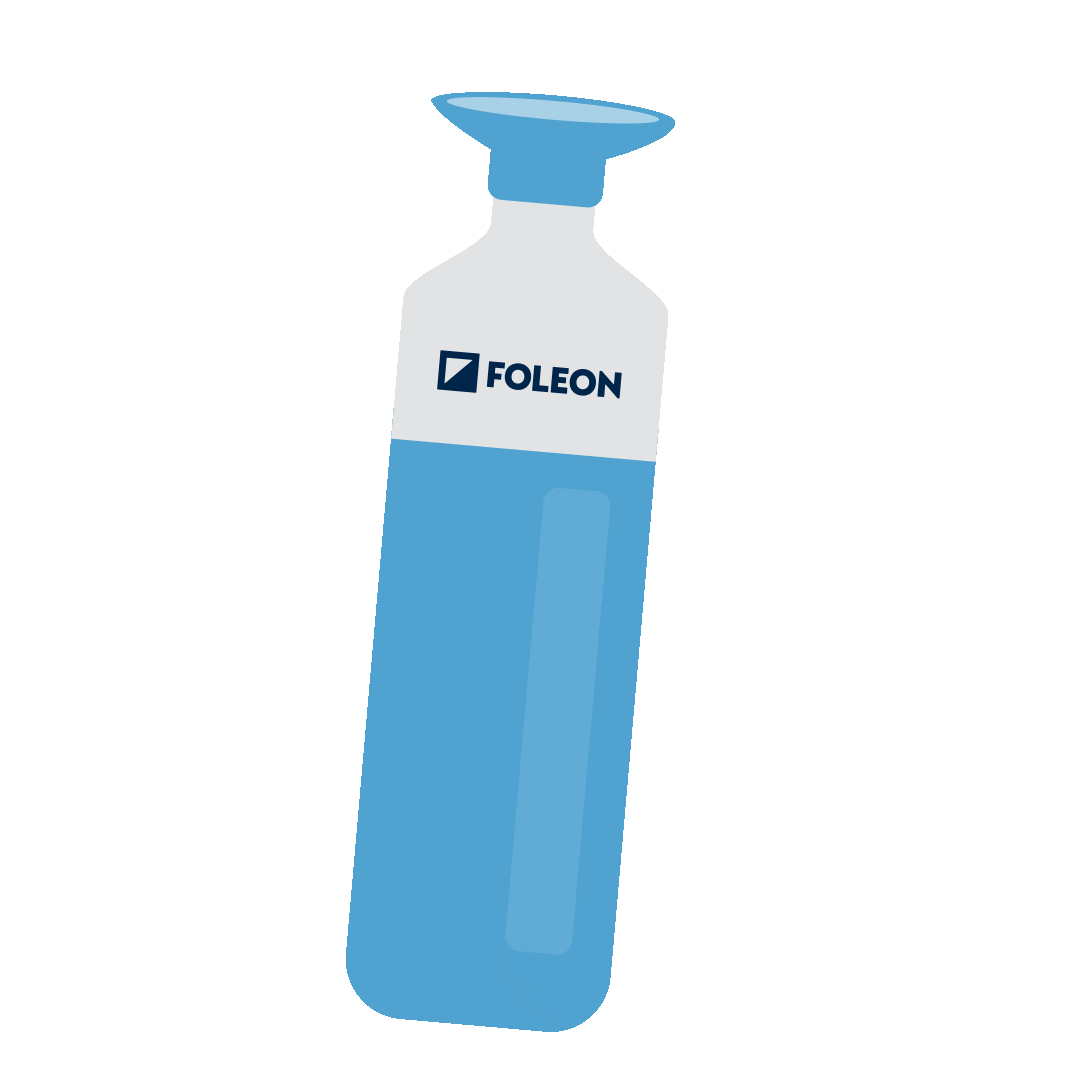 Logo sticker by Foleon