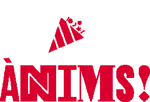 Sort Forca Sticker by Universitat de Vic