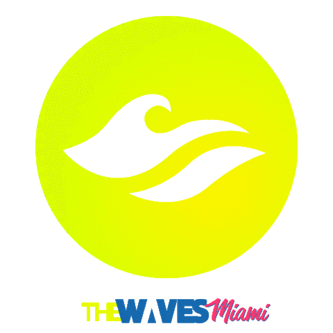 Spin Miami Sticker by thewavesmiami
