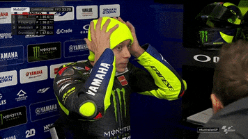 Freezing Valentino Rossi GIF by MotoGP
